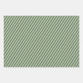 Grünes Set Geschenkpapier Set (Vorderseite 3)