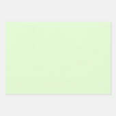 Grünes Set Geschenkpapier Set (Vorderseite 3)