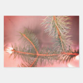 Grünes Set von 3 Geschenkpapier Set (Vorderseite 3)