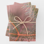 Grünes Set von 3 Geschenkpapier Set (Beispiel)