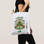 Grünes Shamrock-Glücksbringer-Design Tasche (Von Nahem)