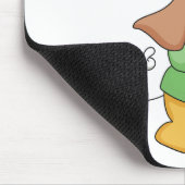 Grünes Shirt-alberne Welpen-T-Shirts und Geschenke Mousepad (Ecke)