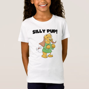 Grünes Shirt-alberne Welpen-T-Shirts und Geschenke T-Shirt
