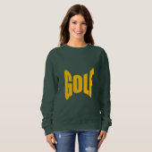 Grünes Shirt Foret Frau GOLF (Vorne ganz)
