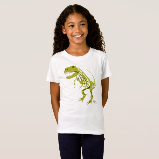 Grünes Shirt T Rex (Vorne ganz)