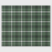 Grünes silbernes kariertes geschenkpapier (Flach)