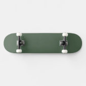 Grünes Skateboard mit Textur Modernes, schlankes D (Horizontal)