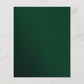 Grünes Skript des HAUSHALTSPLANS 40. Erwachsene Ge (Rückseite)