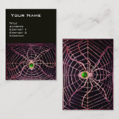 Grünes Smaragdschwarzes Perlenpapier für SPIDER UN Visitenkarte (Vorne/Hinten)