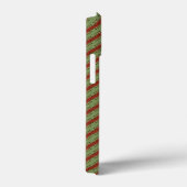 Grünes Sommermuster Case-Mate iPhone Hülle (Rückseite / Rechts)