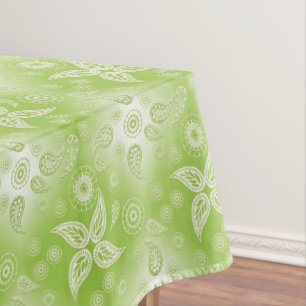 Grünes Sommermuster Paisleys Tischdecke