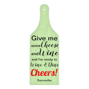 Grünes Spaß Schneidebrett