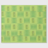 Grünes Spiralpapier Geschenkpapier (Flach)