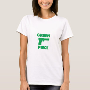 Grünes Stück T-Shirt
