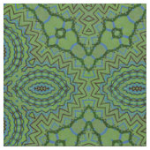 Grünes stylisches geometrisches Muster Stoff (Nahaufnahme)