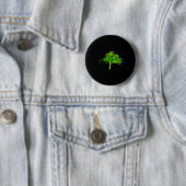 Grünes T-Shirt denken Button (Beispiel)