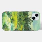 grünes Tal Case-Mate iPhone Hülle (Rückseite (Horizontal))