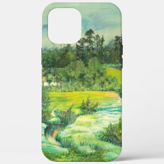 grünes Tal Case-Mate iPhone Hülle (Rückseite)