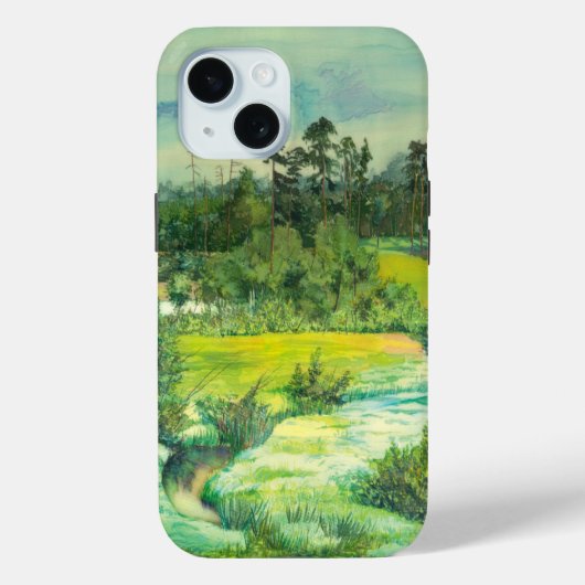 grünes Tal Case-Mate iPhone Hülle (Rückseite)