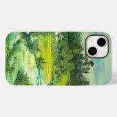 grünes Tal Case-Mate iPhone Hülle (Rückseite (Horizontal))