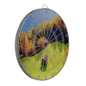 Grünes Tal Dartscheibe (Vorderseite Links)