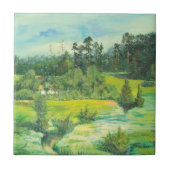 grünes Tal Fliese (Vorderseite)