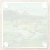 grünes Tal Glasuntersetzer (Rückseite)