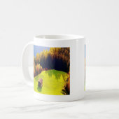 Grünes Tal Kaffeetasse (Vorderseite Links)