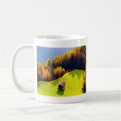 Grünes Tal Kaffeetasse (Links)