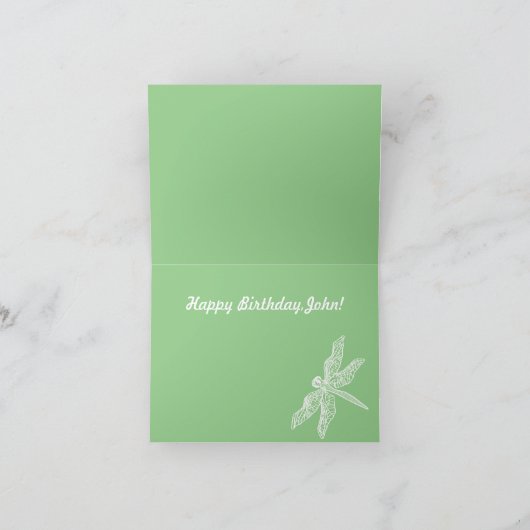 grünes Tal Karte (Innenseite)