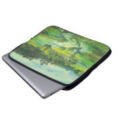 grünes Tal Laptopschutzhülle (Vorne Knopf)