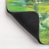 grünes Tal Mousepad (Ecke)