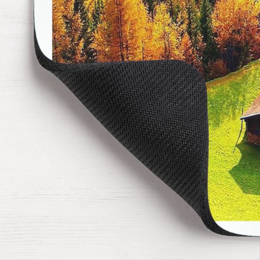 Grünes Tal Mousepad (Ecke)