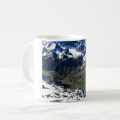 Grünes Tal nahe dem Schilthorn Kaffeetasse (Vorderseite Links)