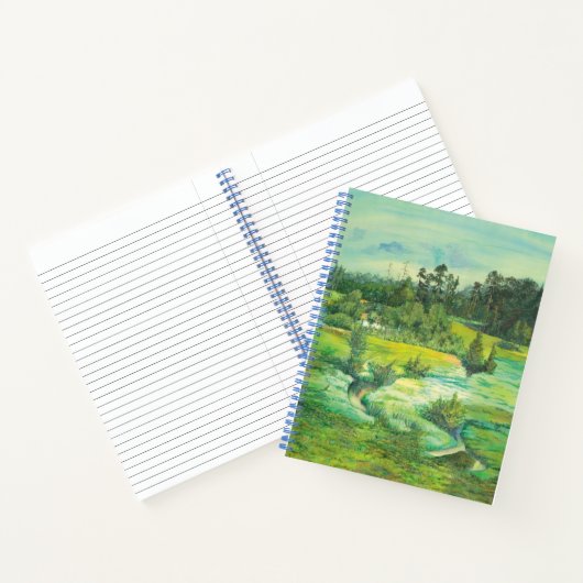 grünes Tal Notizblock (Innenseite)