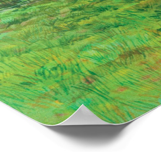 grünes Tal Poster (Ecke)