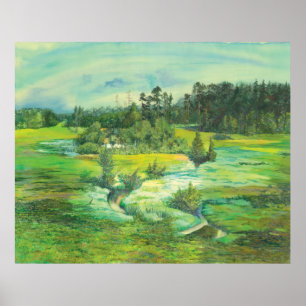 grünes Tal Poster