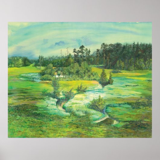 grünes Tal Poster (Vorne)