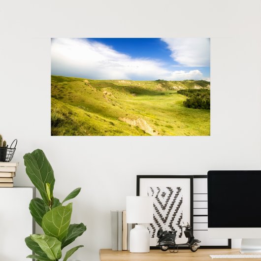 Grünes Tal Poster (Heimbüro)