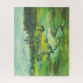 grünes Tal Puzzle (Vertikal)