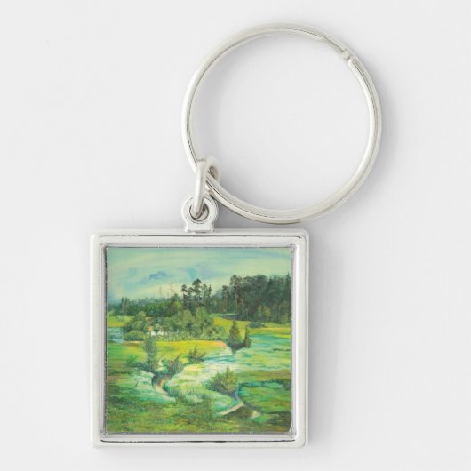 grünes Tal Schlüsselanhänger (Vorne)