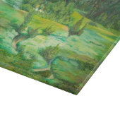 grünes Tal Schneidebrett (Ecke)