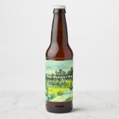 Grünes Tal Set für Lebensmittel und Getränke Bierflaschenetikett (Vorderseite)