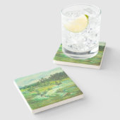 grünes Tal Steinuntersetzer (Seitenansicht)