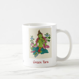 Grünes Tara Kaffeetasse