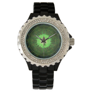 Grünes Tara - Schutz vor Gefahren und dem Leiden Armbanduhr