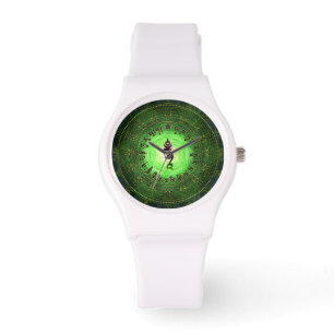 Grünes Tara - Schutz vor Gefahren und dem Leiden Armbanduhr