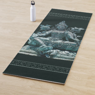 Grünes Tara Yogamatte
