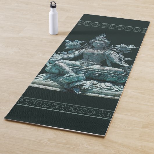 Grünes Tara Yogamatte (Beispiel)