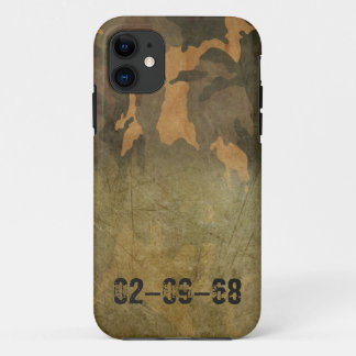 Grünes Tarnmuster Vintag V2.0 Case-Mate iPhone Hülle